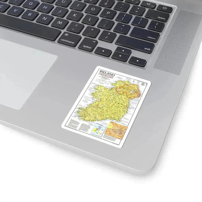 Ireland - A Visitor's Guide (1981) (Map) STICKER Vinyl Kiss-Cut Decal - The Sticker Space