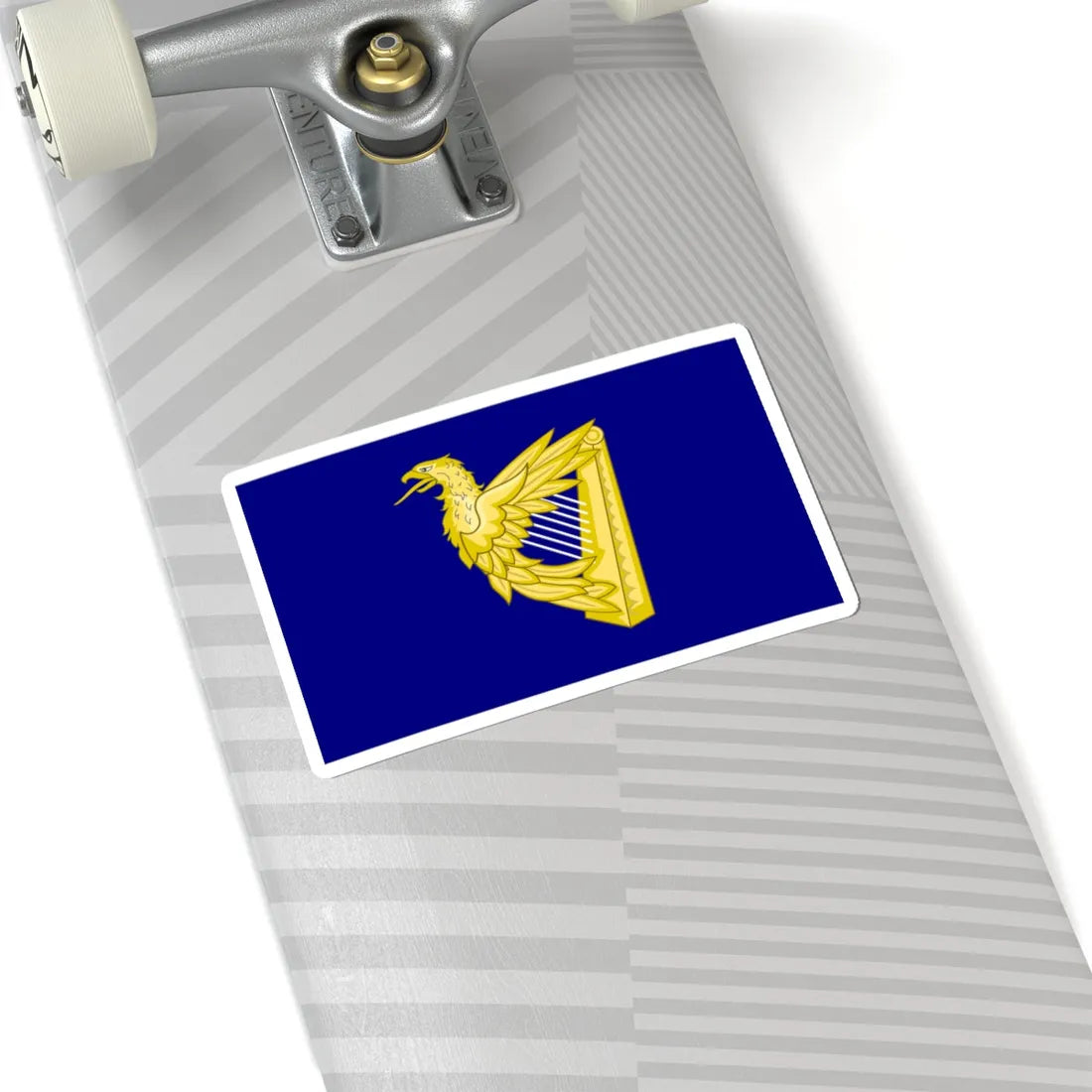 Ireland Eagle Harp Flag (Ireland) STICKER Vinyl Kiss-Cut Decal - The Sticker Space