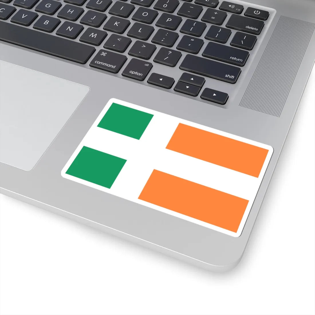 Ireland Nordic flag proposal (Ireland) STICKER Vinyl Kiss-Cut Decal - The Sticker Space