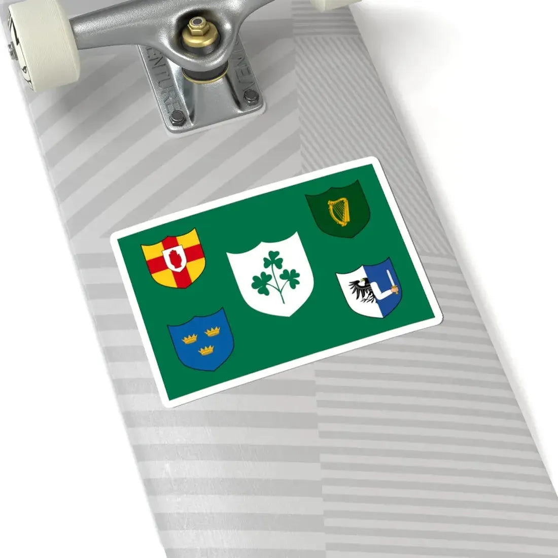 IRFU flag (Ireland) STICKER Vinyl Kiss-Cut Decal - The Sticker Space