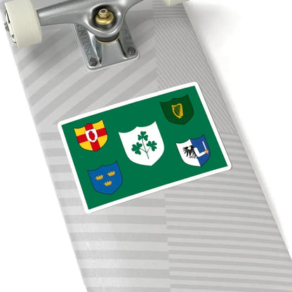 IRFU flag (Ireland) STICKER Vinyl Kiss-Cut Decal - The Sticker Space