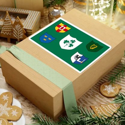 IRFU flag (Ireland) STICKER Vinyl Kiss-Cut Decal - The Sticker Space