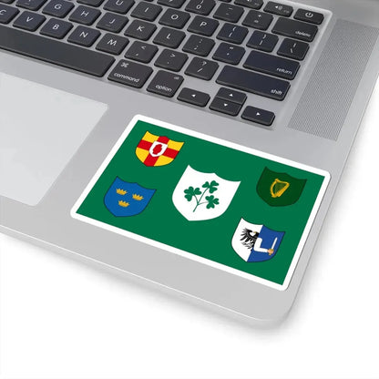 IRFU flag (Ireland) STICKER Vinyl Kiss-Cut Decal - The Sticker Space