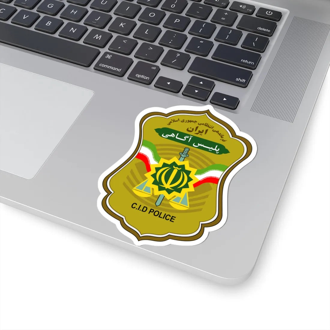 IRI.C.I.D.Police (Iran) (Coat of Arms) STICKER Vinyl Kiss-Cut Decal - The Sticker Space
