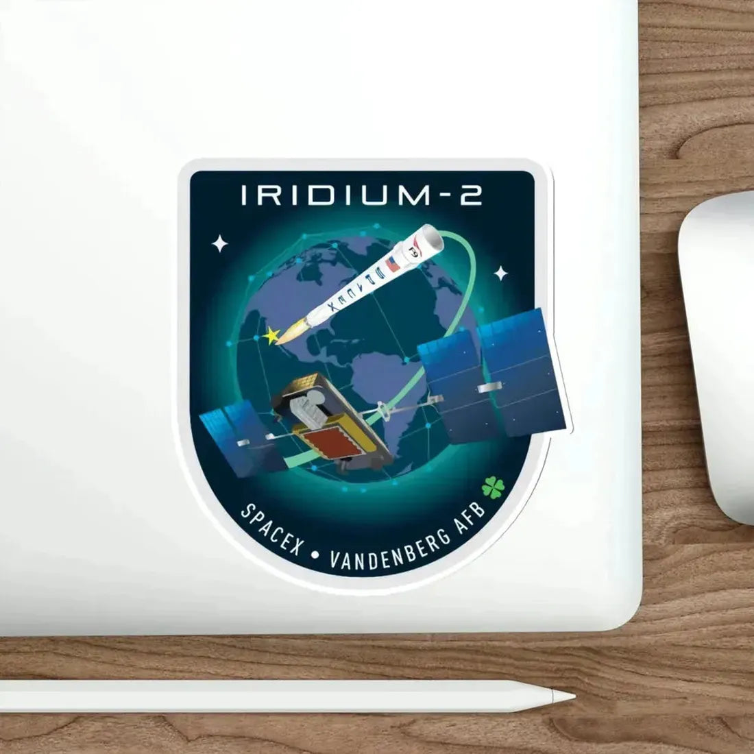 Iridium-2 (SpaceX) STICKER Vinyl Die-Cut Decal - The Sticker Space