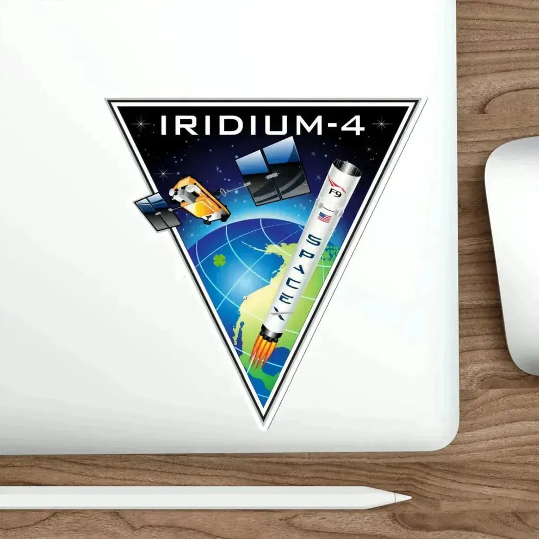 Iridium-4 (SpaceX) STICKER Vinyl Die-Cut Decal - The Sticker Space