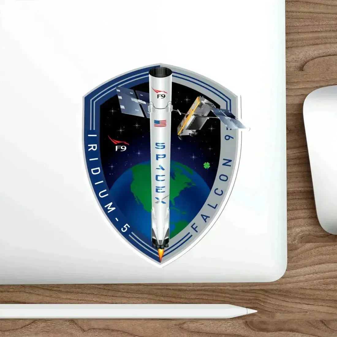 Iridium-5 (SpaceX) STICKER Vinyl Die-Cut Decal - The Sticker Space