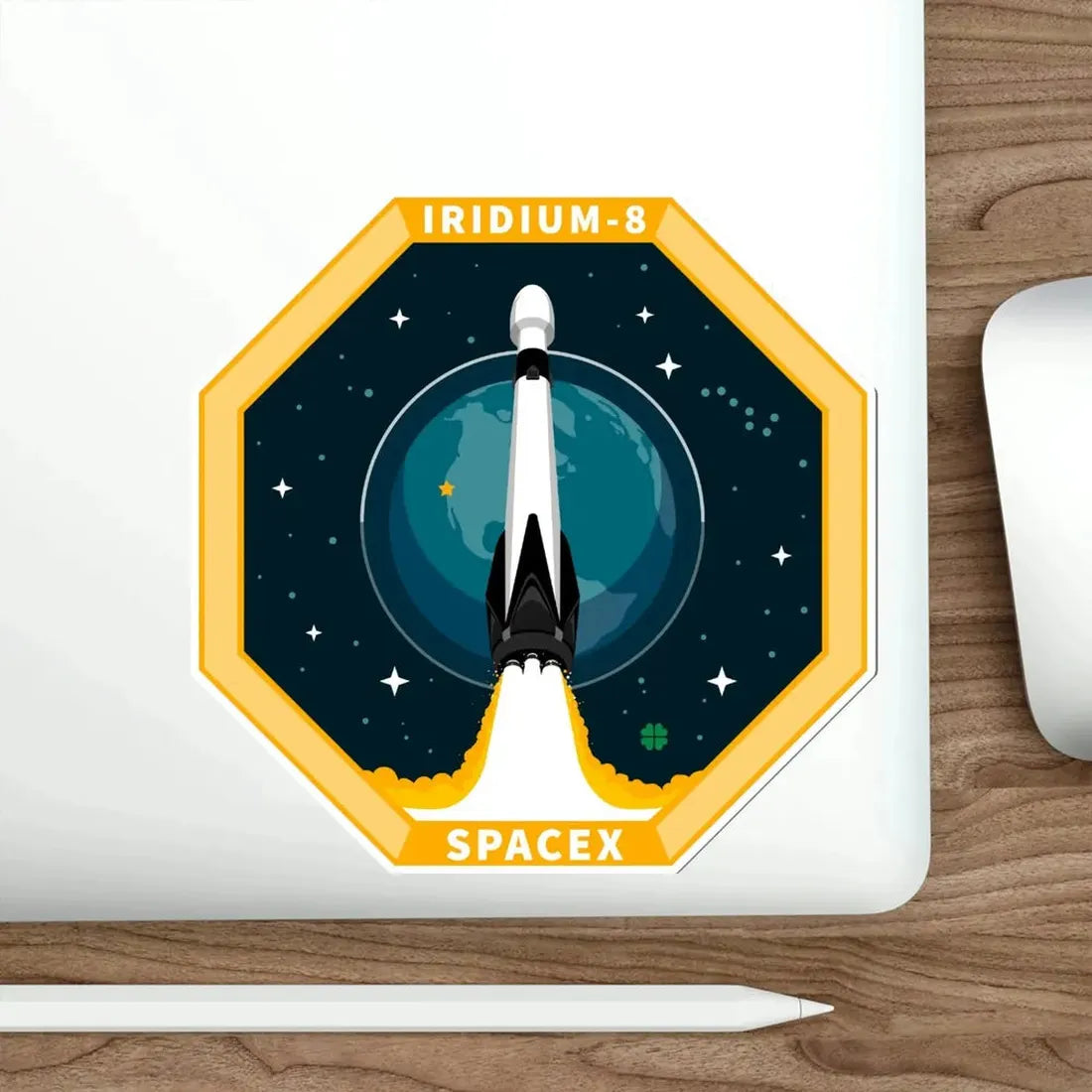 Iridium-8 (SpaceX) STICKER Vinyl Die-Cut Decal - The Sticker Space
