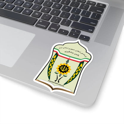 IRI.NAJA.Prevention.Police (Iran) (Coat of Arms) STICKER Vinyl Kiss-Cut Decal - The Sticker Space