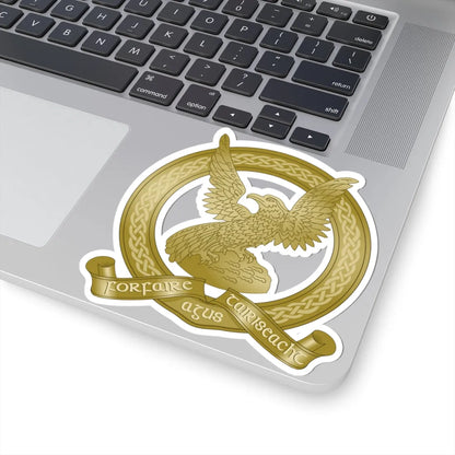 Irish Air Corps insignia (Ireland) (Coat of Arms) STICKER Vinyl Kiss-Cut Decal - The Sticker Space