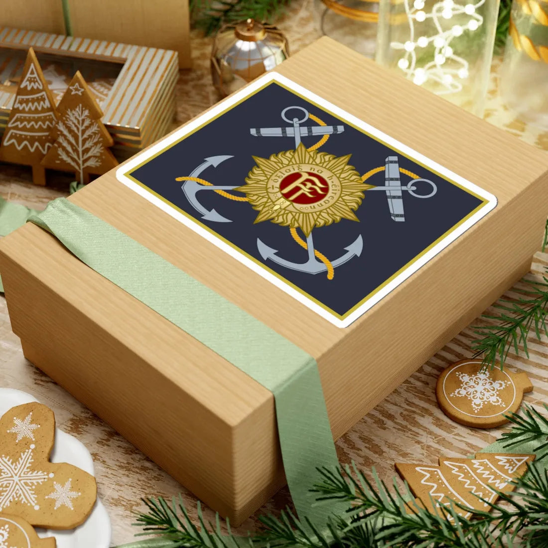 Irish Naval Service Colour (Ireland) STICKER Vinyl Kiss-Cut Decal - The Sticker Space