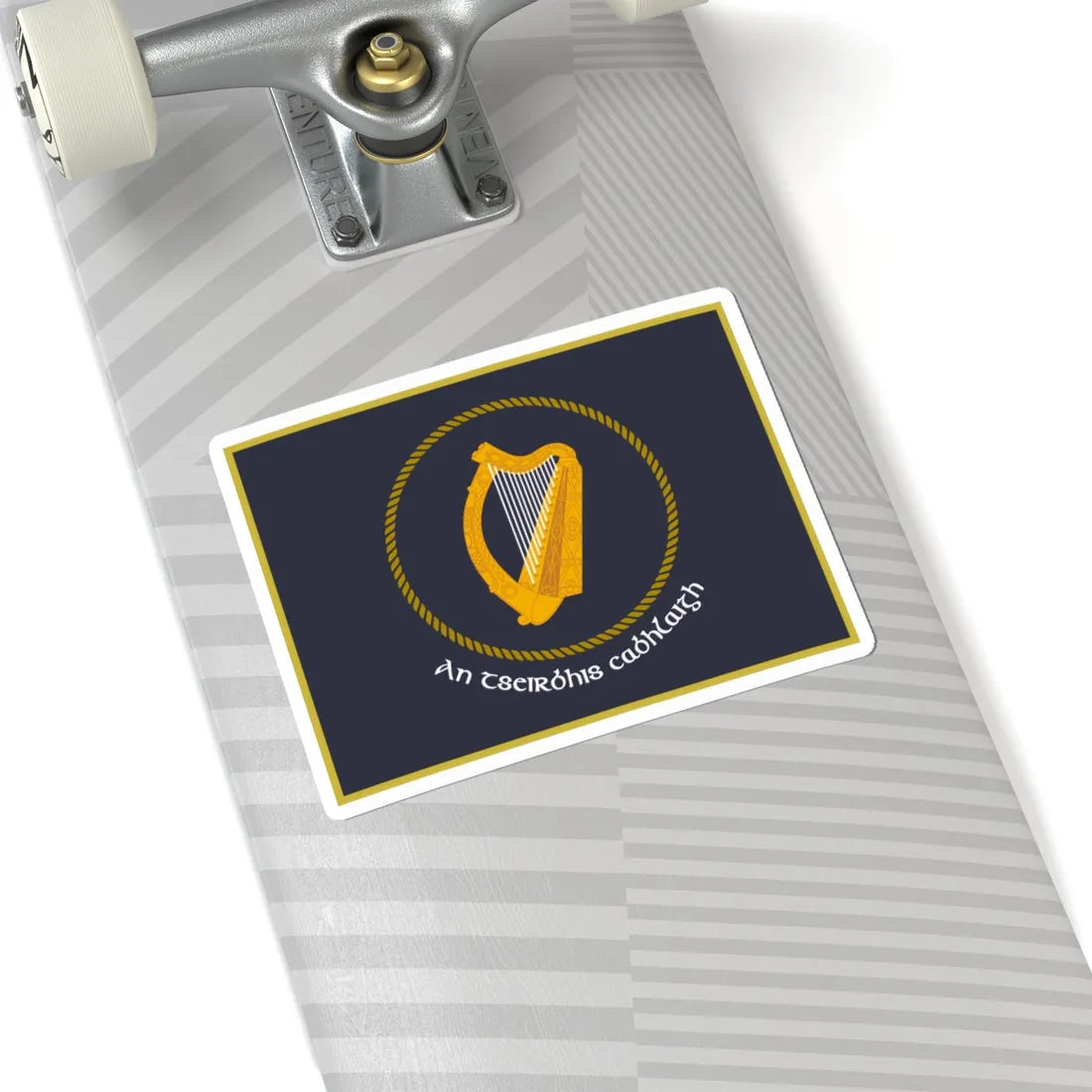 Irish Naval Service Flag (Ireland) STICKER Vinyl Kiss-Cut Decal - The Sticker Space