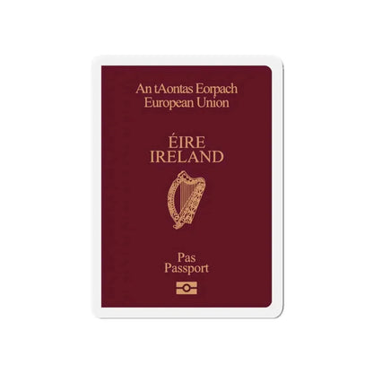 Irish Passport - Refrigerator Magnet 5 Inch - The Sticker Space