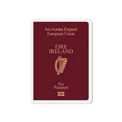 Irish Passport - Refrigerator Magnet 6 Inch - The Sticker Space