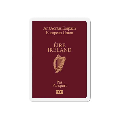 Irish Passport - Refrigerator Magnet - The Sticker Space