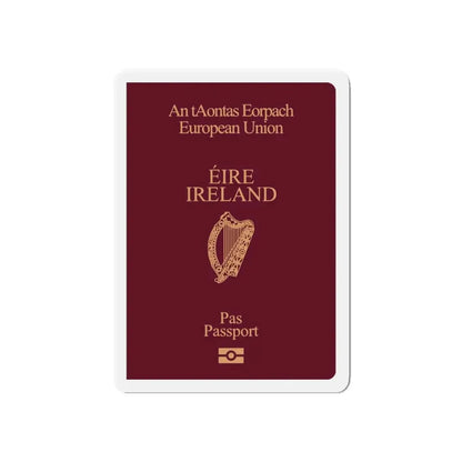 Irish Passport - Refrigerator Magnet - The Sticker Space