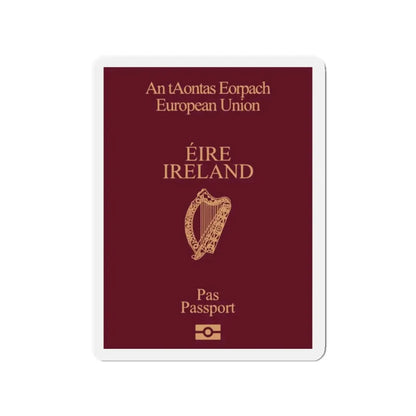 Irish Passport - Refrigerator Magnet - The Sticker Space