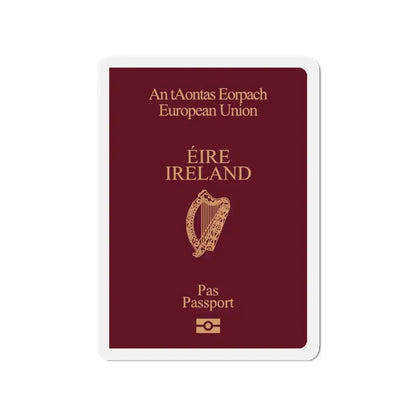 Irish Passport - Refrigerator Magnet - The Sticker Space
