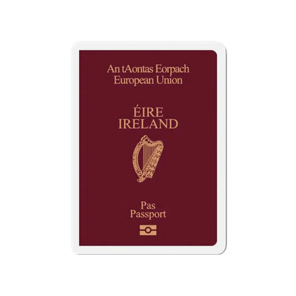 Irish Passport - Refrigerator Magnet - The Sticker Space