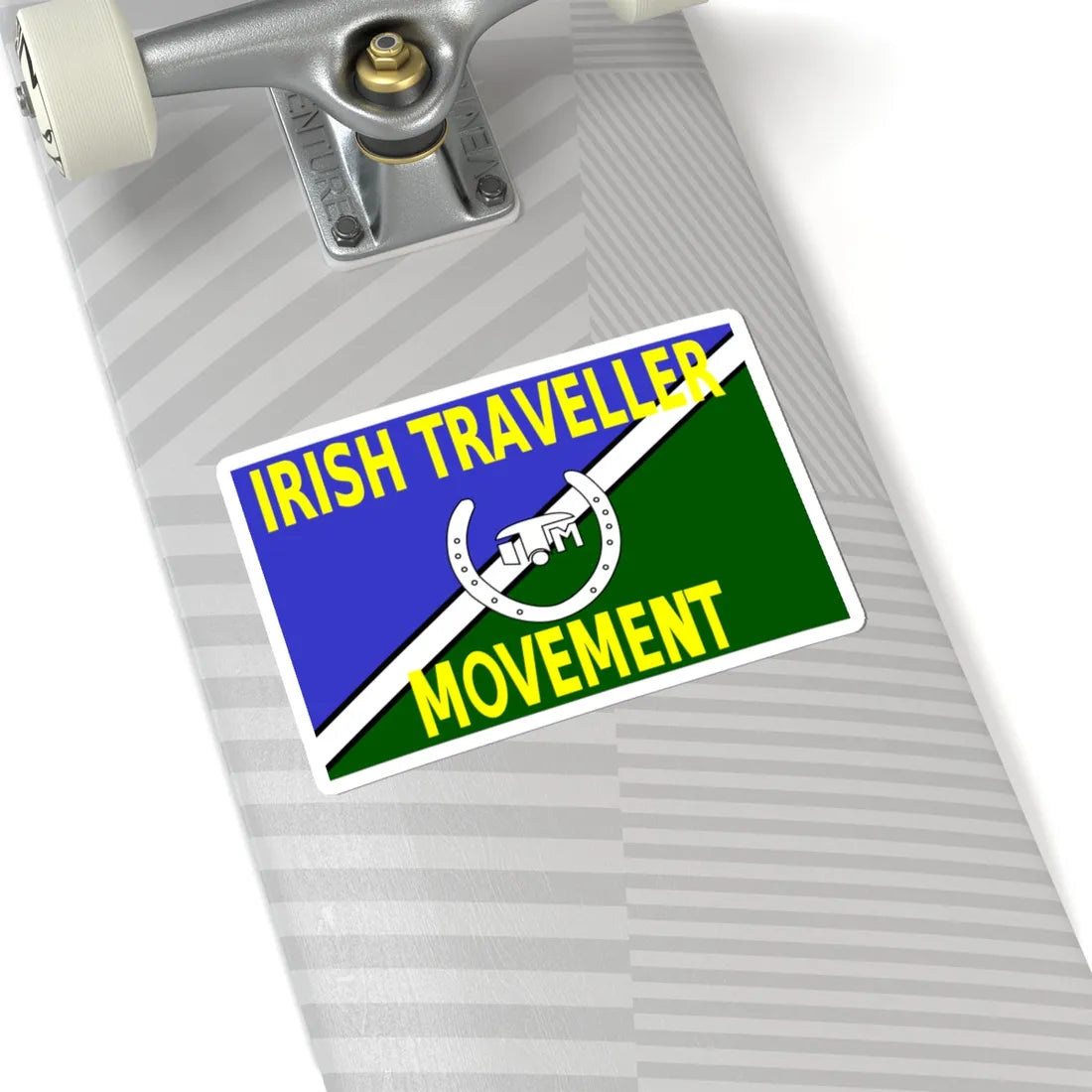 Irish Traveller Movement flag (Ireland) STICKER Vinyl Kiss-Cut Decal - The Sticker Space