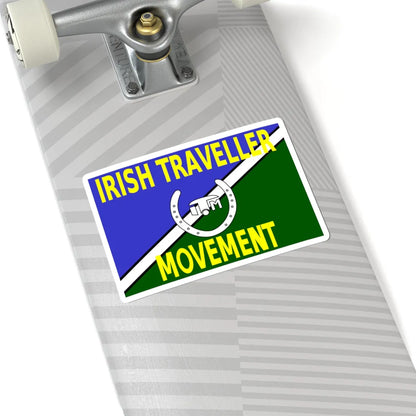 Irish Traveller Movement flag (Ireland) STICKER Vinyl Kiss-Cut Decal - The Sticker Space