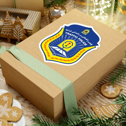 IRI.Traffic-Police (Iran) (Coat of Arms) STICKER Vinyl Kiss-Cut Decal - The Sticker Space