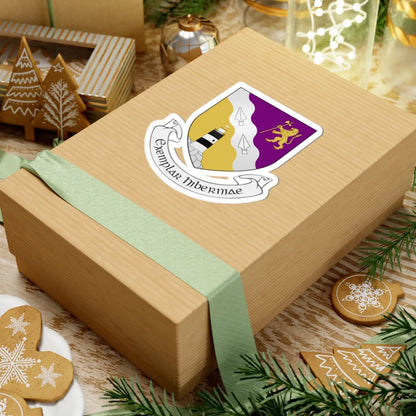 IRL COA County Wexford 3D (Ireland) (Coat of Arms) STICKER Vinyl Kiss-Cut Decal - The Sticker Space