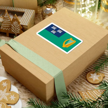 IRL Dublin flag (Ireland) STICKER Vinyl Kiss-Cut Decal - The Sticker Space