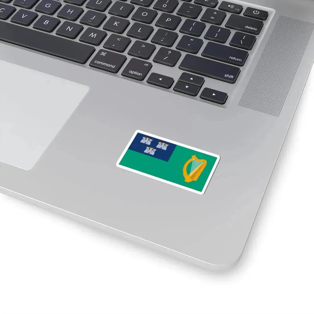 IRL Dublin flag (Ireland) STICKER Vinyl Kiss-Cut Decal - The Sticker Space