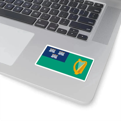 IRL Dublin flag (Ireland) STICKER Vinyl Kiss-Cut Decal - The Sticker Space