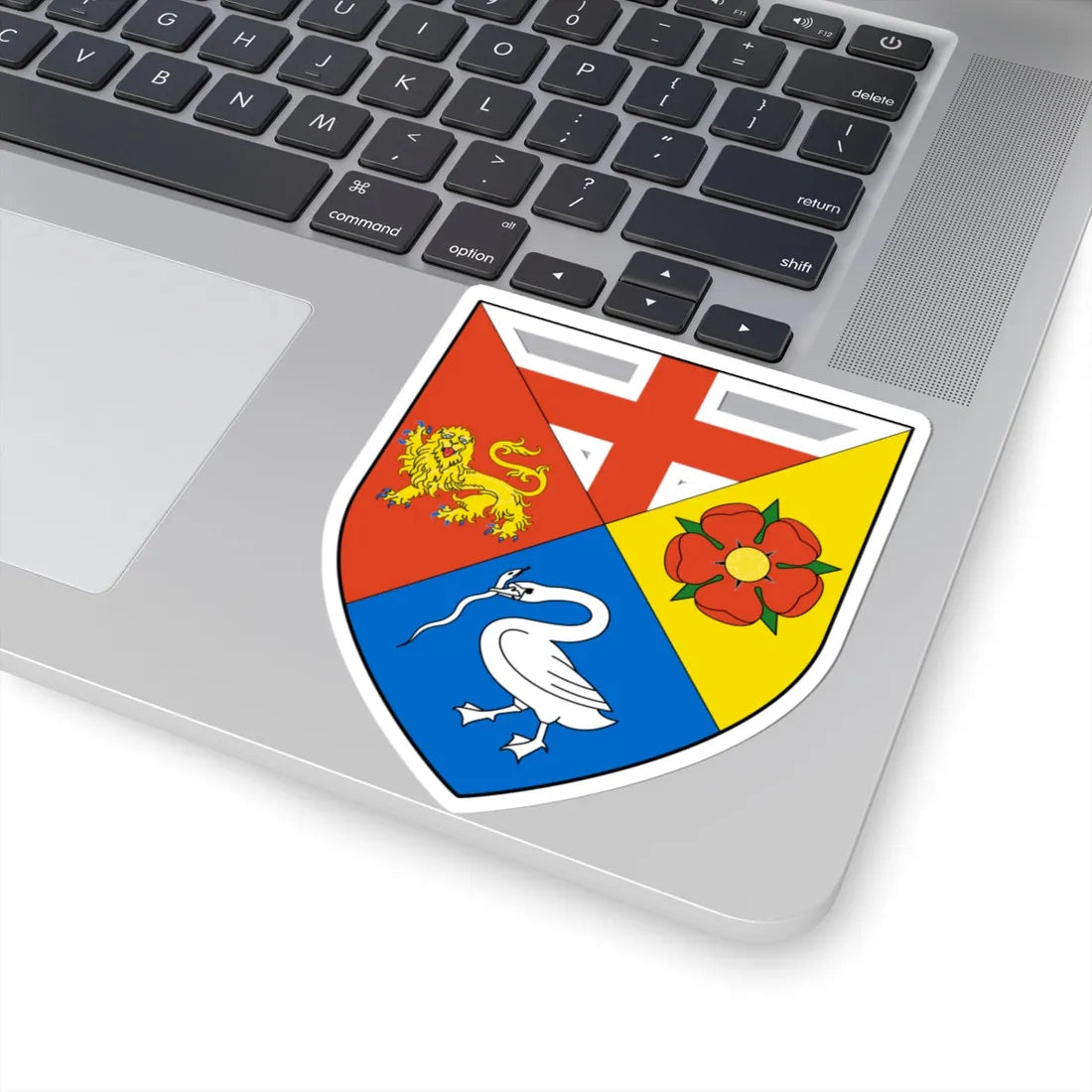 IRL Gorey COA (Ireland) (Coat of Arms) STICKER Vinyl Kiss-Cut Decal - The Sticker Space