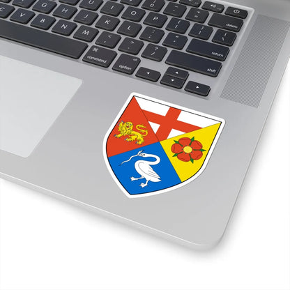 IRL Gorey COA ver2 (Ireland) (Coat of Arms) STICKER Vinyl Kiss-Cut Decal - The Sticker Space