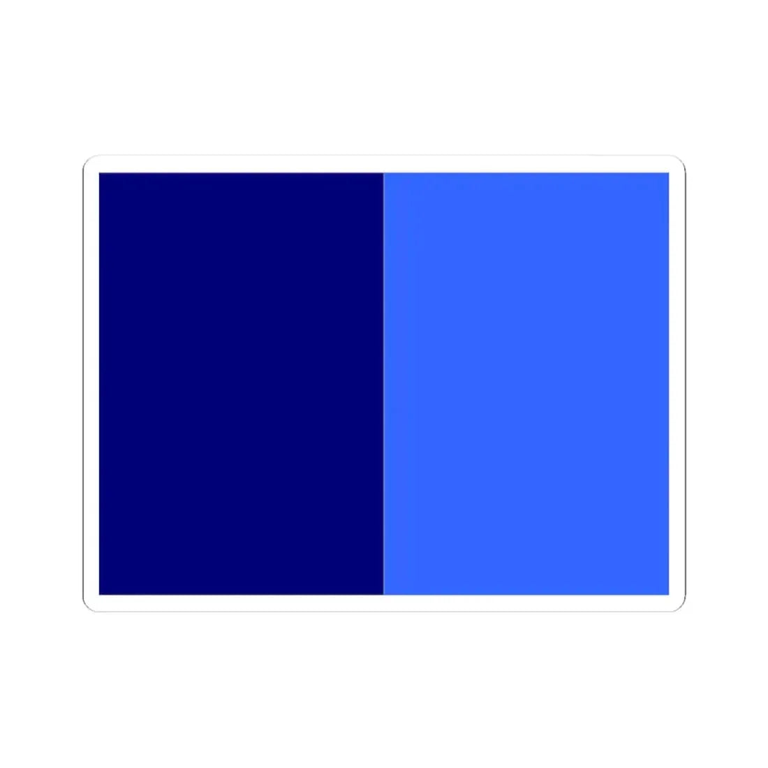 IRL Nenagh flag (Ireland) STICKER Vinyl Kiss-Cut Decal 3 Inch White - The Sticker Space