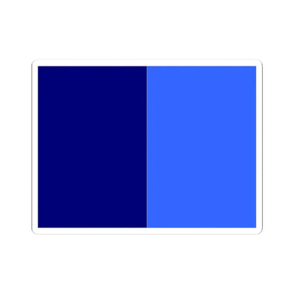 IRL Nenagh flag (Ireland) STICKER Vinyl Kiss-Cut Decal 3 Inch White - The Sticker Space