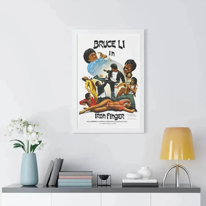 IRON FINGER 1979 - Framed Movie Poster - The Sticker Space