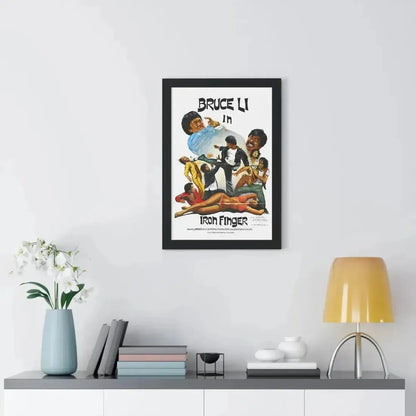 IRON FINGER 1979 - Framed Movie Poster - The Sticker Space