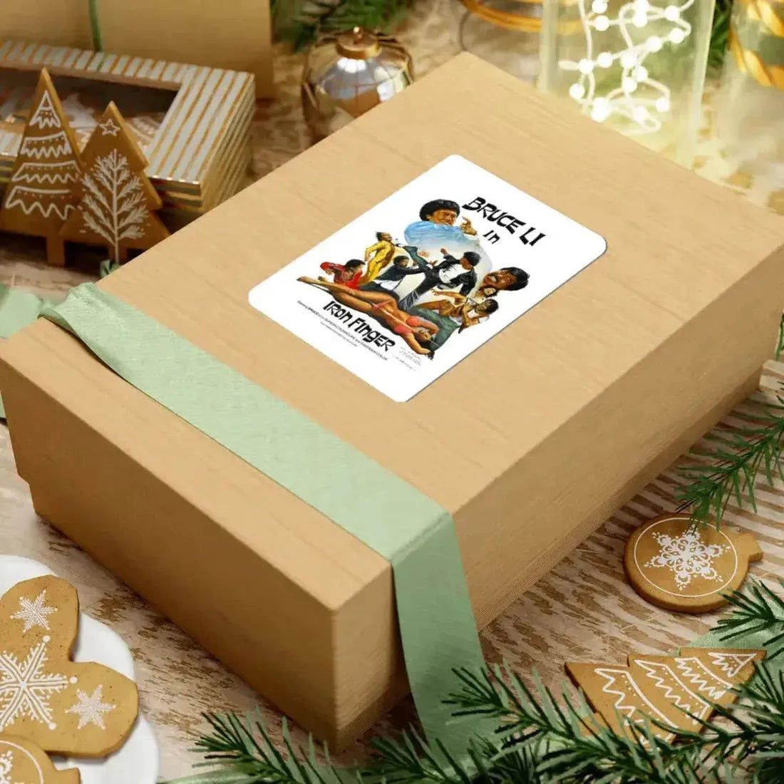 IRON FINGER 1979 Movie Poster - STICKER Vinyl Kiss-Cut Decal - The Sticker Space