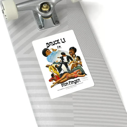 IRON FINGER 1979 Movie Poster - STICKER Vinyl Kiss-Cut Decal - The Sticker Space