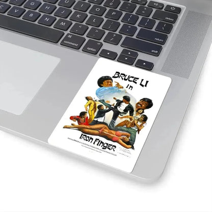 IRON FINGER 1979 Movie Poster - STICKER Vinyl Kiss-Cut Decal - The Sticker Space