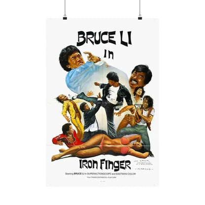 IRON FINGER 1979 - Paper Movie Poster 20″ x 30″ Matte - The Sticker Space