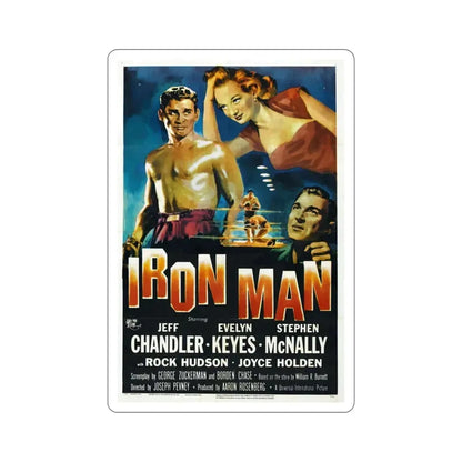 Iron Man 1951 Movie Poster STICKER Vinyl Die-Cut Decal 4 Inch - The Sticker Space