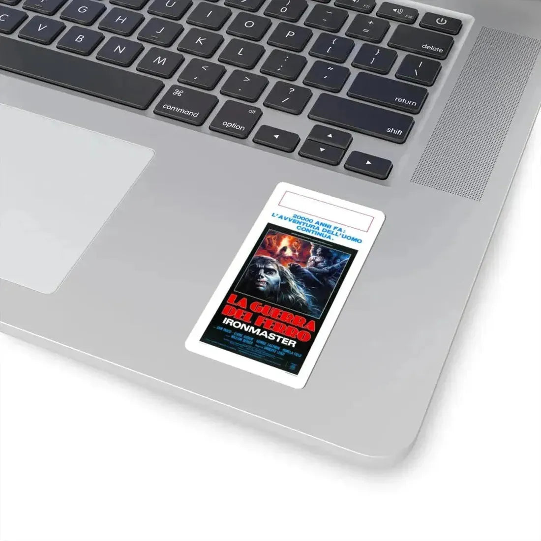 IRONMASTER (ITALIAN) 1983 Movie Poster - STICKER Vinyl Kiss-Cut Decal - The Sticker Space