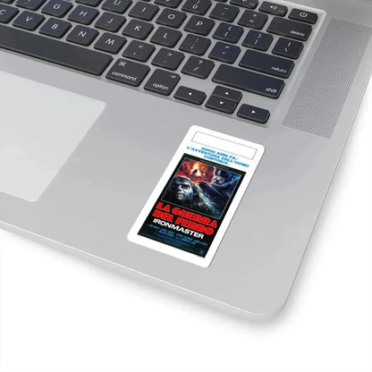 IRONMASTER (ITALIAN) 1983 Movie Poster - STICKER Vinyl Kiss-Cut Decal - The Sticker Space