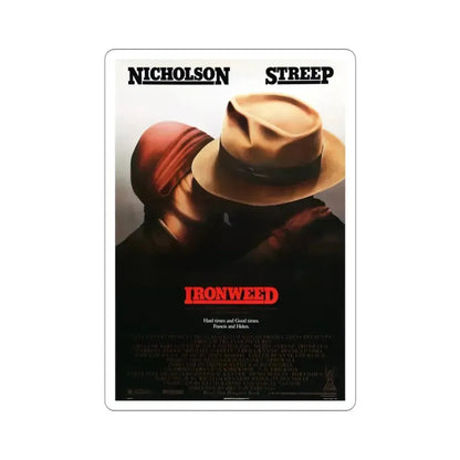 Ironweed 1987 Movie Poster STICKER Vinyl Die-Cut Decal 3 Inch - The Sticker Space