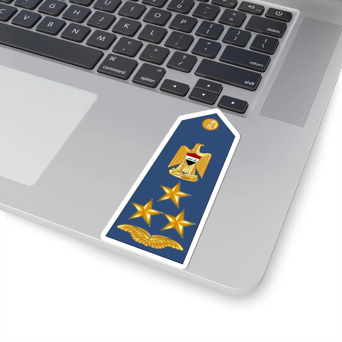 IRQAF Amid BG (Iraq) (Military Rank) STICKER Vinyl Kiss-Cut Decal - The Sticker Space