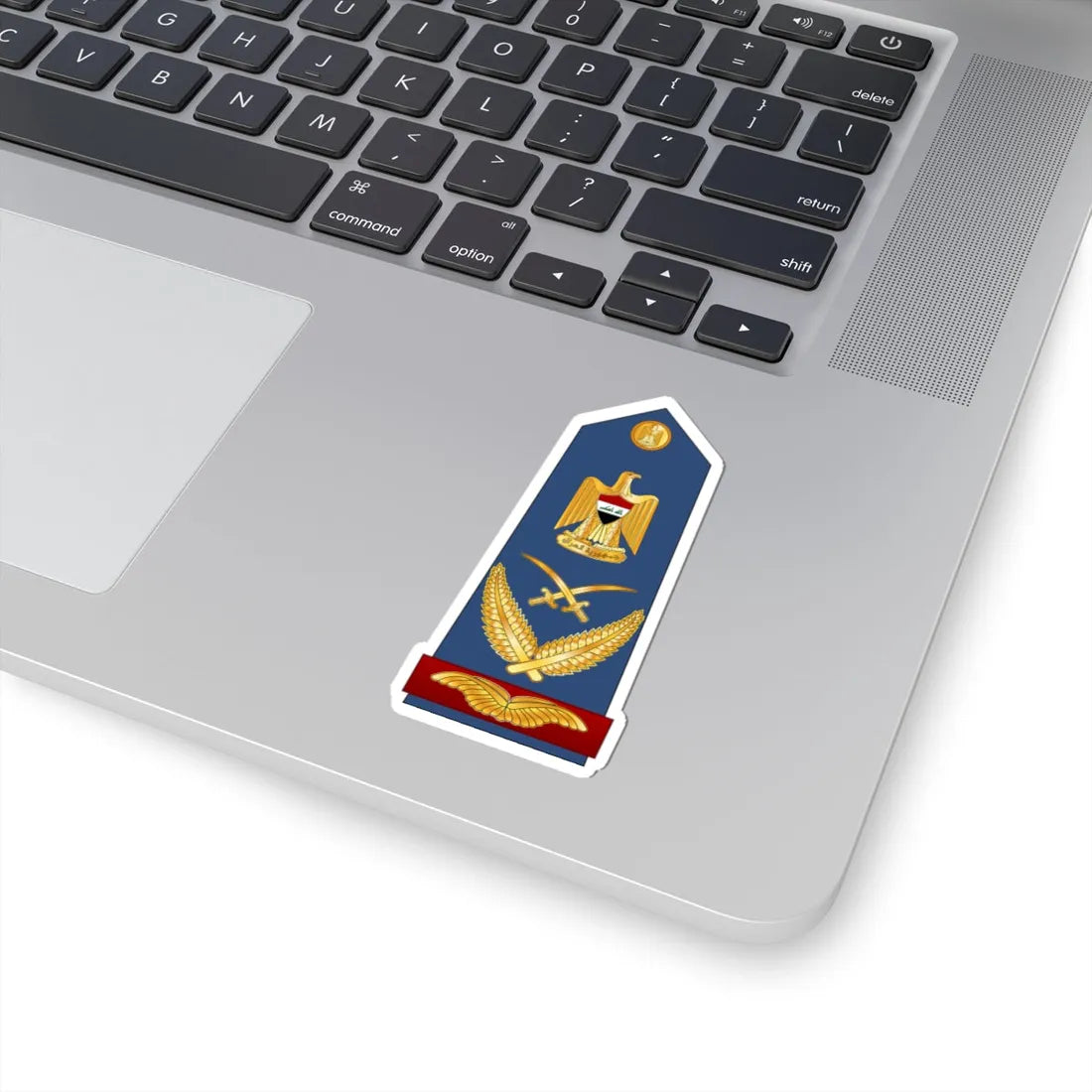 IRQAF Muhib FM (Iraq) (Military Rank) STICKER Vinyl Kiss-Cut Decal - The Sticker Space