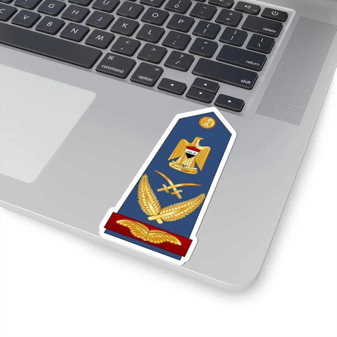 IRQAF Muhib FM (Iraq) (Military Rank) STICKER Vinyl Kiss-Cut Decal - The Sticker Space
