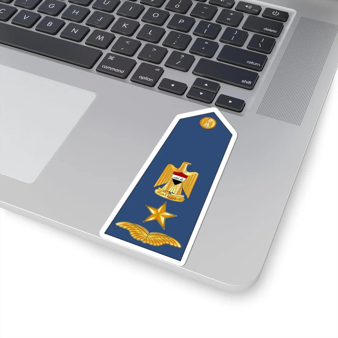 IRQAF Muqaddam LtC (Iraq) (Military Rank) STICKER Vinyl Kiss-Cut Decal - The Sticker Space