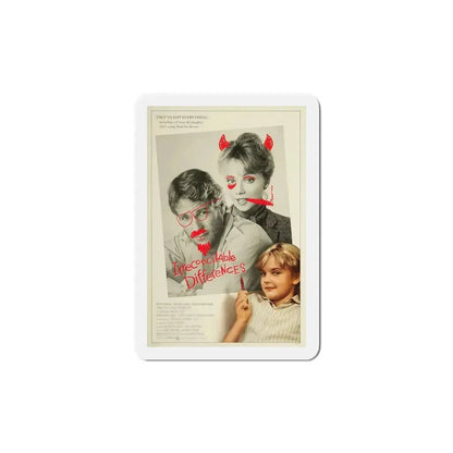 Irreconcilable Differences 1984 Movie Poster Refrigerator Magnet 6 Inch - The Sticker Space