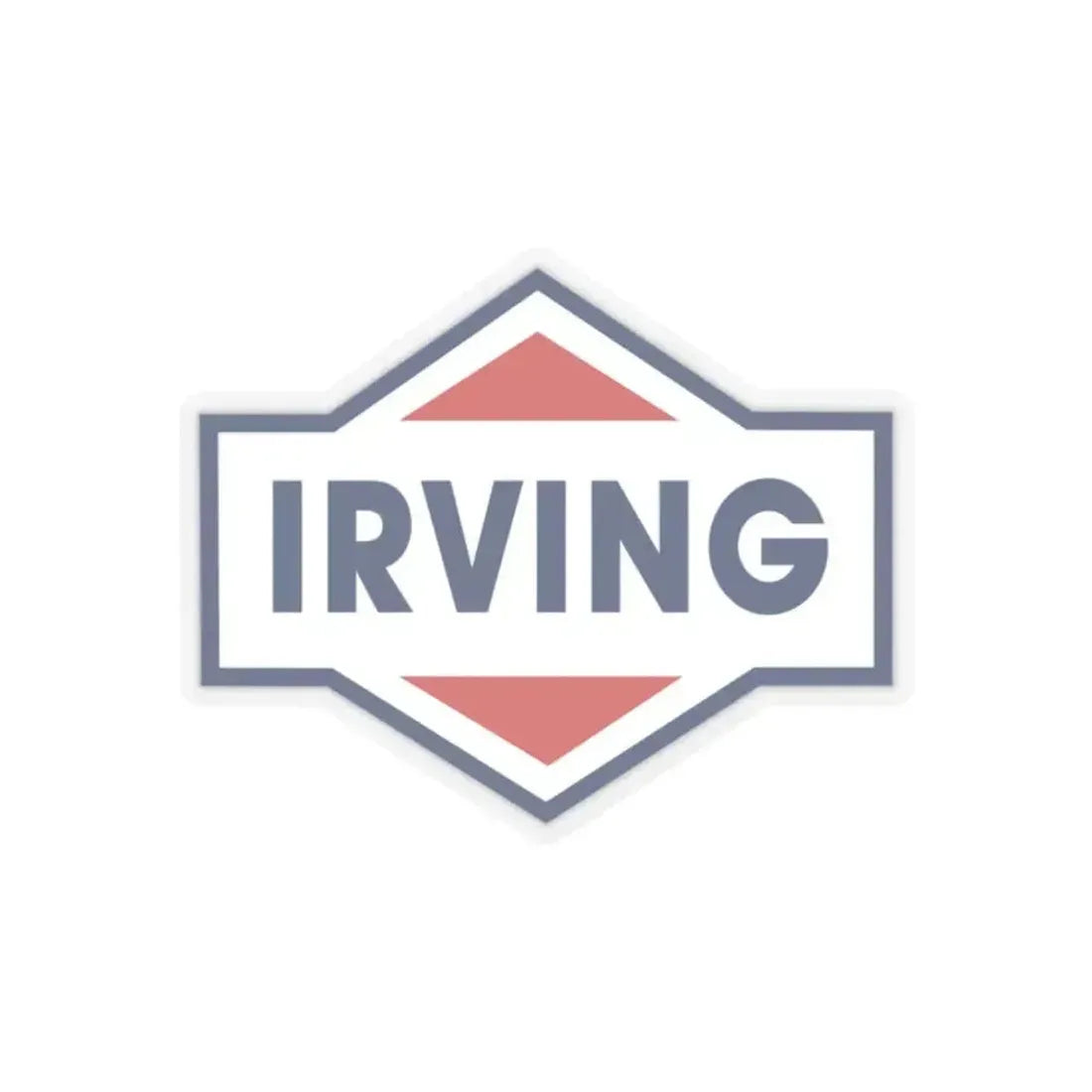 Irving Oil (Logo) STICKER Vinyl Kiss-Cut Decal 2 Inch Transparent - The Sticker Space